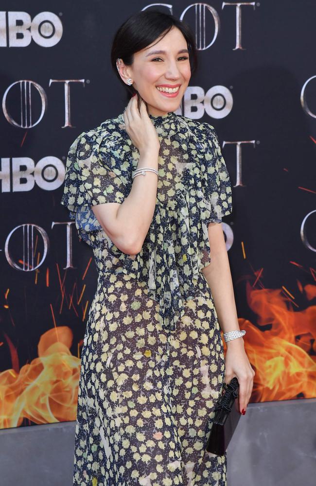 German actress Sibel Kekilli arrives for the 