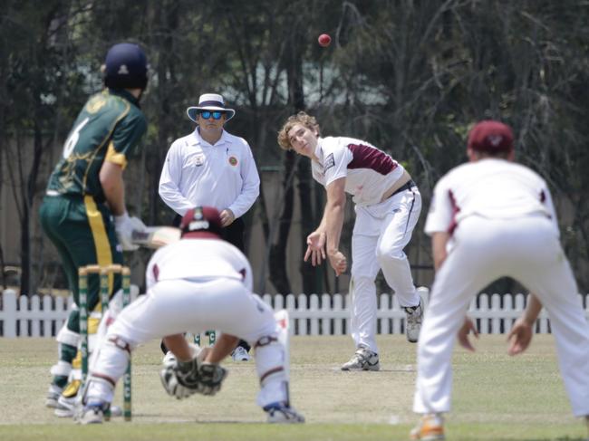 Burleigh spinner Nathan Janes. Picture: Jodie Henderson