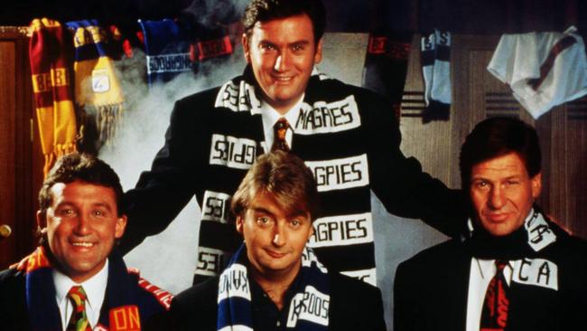 The Footy Show’s original cast were synonymous with the program.