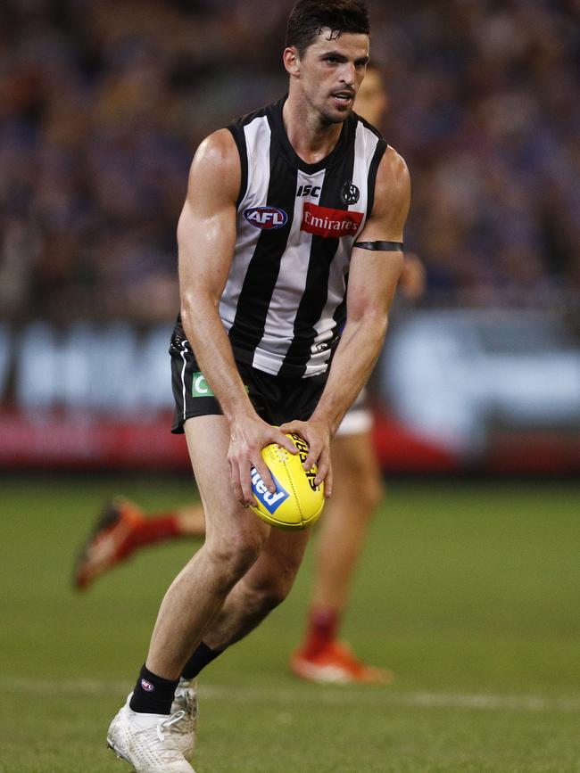 Scott Pendlebury has thrown his support behind the bushfire relief match.