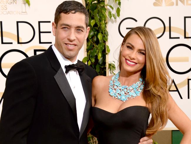 Nick Loeb and actress Sofia Vergara in happier times. Picture: Jason Merritt/Getty Images