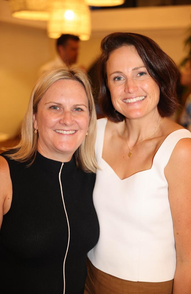 Rachel Hancock and Samantha Schneider at The Tamborine Boutique Hotel Launch at Mount Tamborine for Gold Coast at Large. Picture, Portia Large.