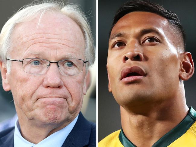 National Rugby League chairman Peter Beattie is standing firm on Israel Folau.