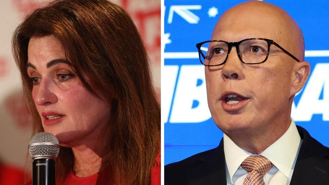 Dutton’s words for MP who unseated him