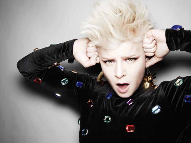 Swedish pop singer Robyn