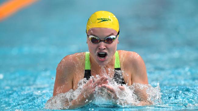 Australian swimmer Georgia Bohl in action. Picture: Darren England