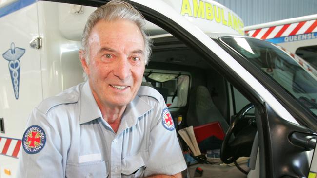 AUGUST 06, 2004: Retired Ambulance officer Joe  Nardello.  PicMike/Batterham