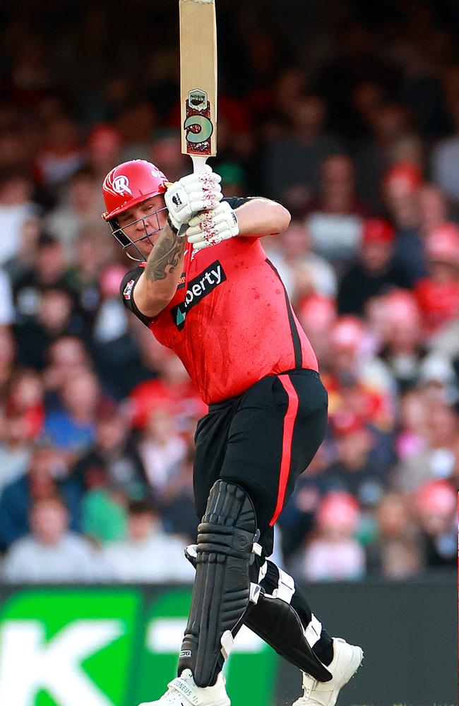 Renegades’ Josh Brown didn’t get going for the Vics in four white-ball matches. Picture: Kelly Defina/Getty Images