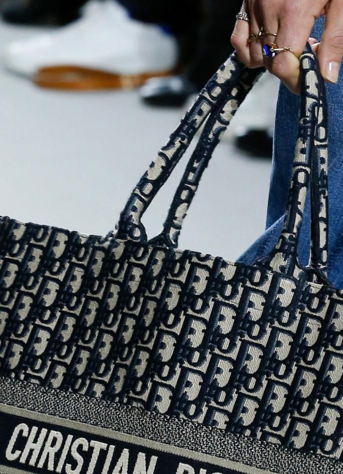 Dior 2021 Pre-owned Small Oblique Book Tote Bag - Neutrals