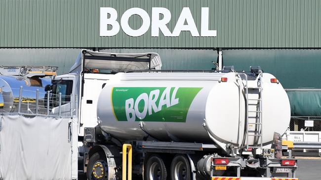 Boral said Seven’s bid was too low, with an independent expert’s report valuing its shares in a $8.25-$9.13 range. Picture: AAP