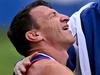 AFL great in agony after horror local footy injury