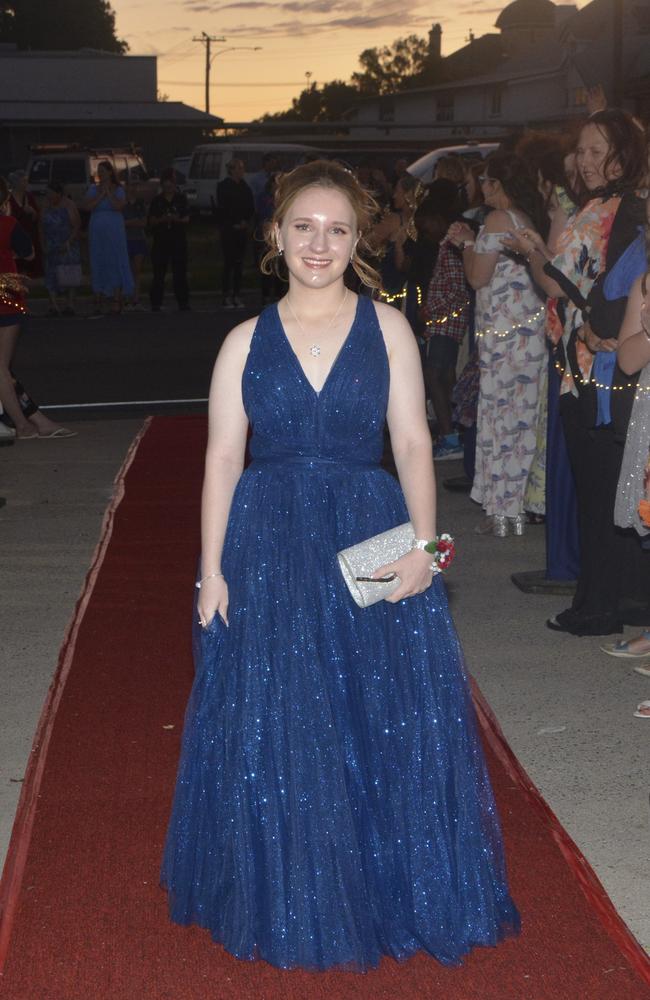 Warwick State High School graduate Ashleigh Locke at Warwick RSL on November 17, 2023. Photo: Jessica Klein