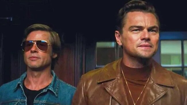 DiCaprio alongside Brad Pitt in Once Upon A Time … In Hollywood.