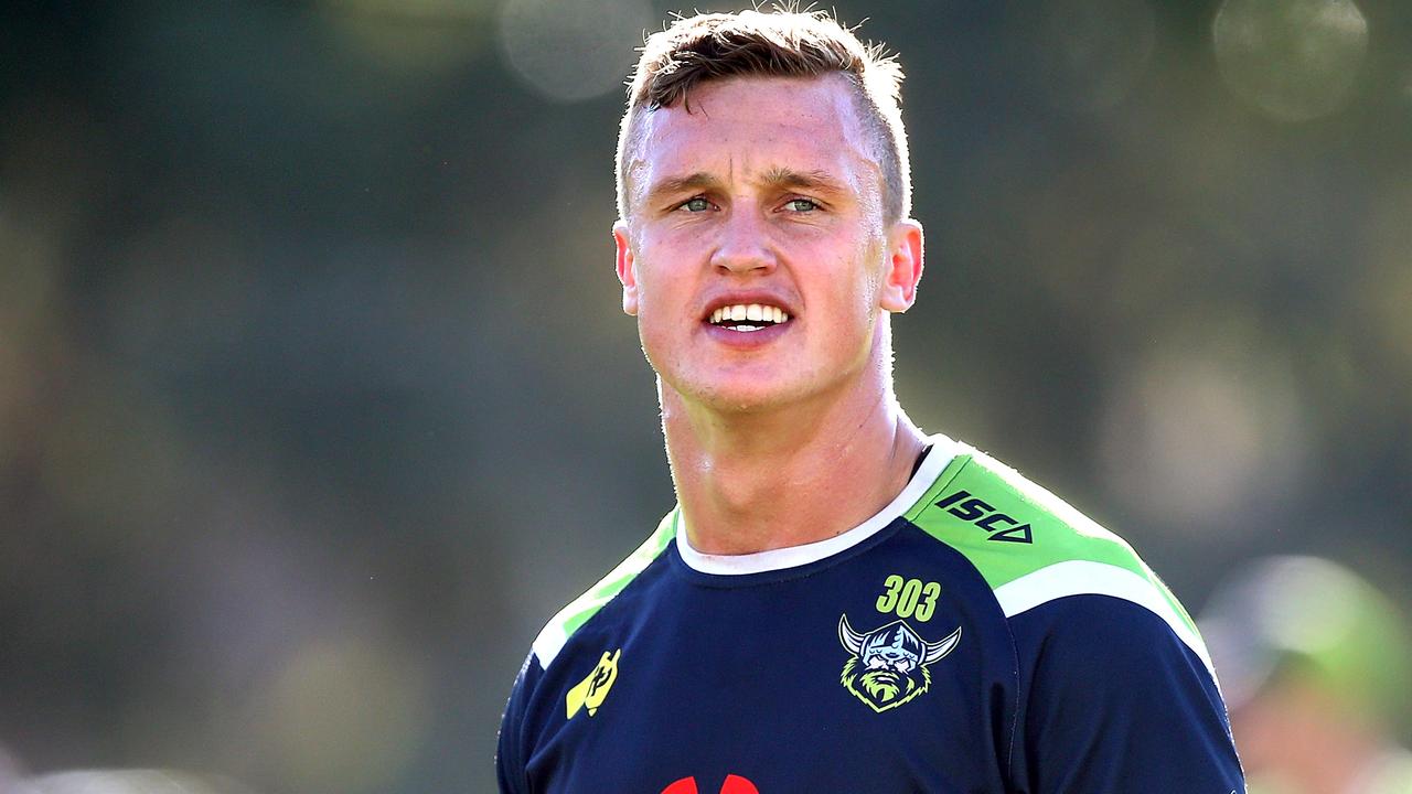 Jack Wighton is open to a new position for the Raiders. Picture: Kym Smith