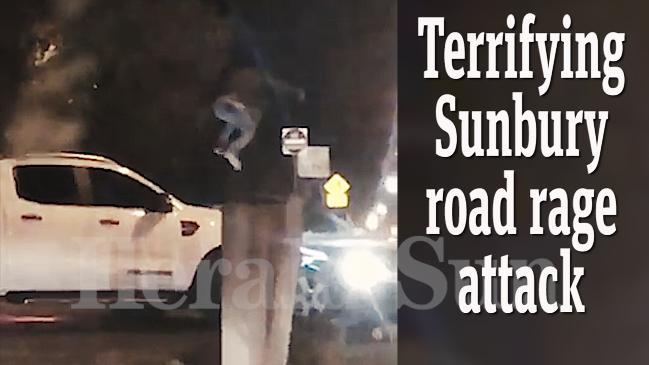 Terrifying Sunbury road rage attack 