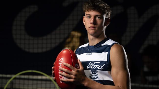 06-02-2024 Geelong Cats photo day at GMHBA stadium. Connor OÃSullivan. Picture: Brad Fleet