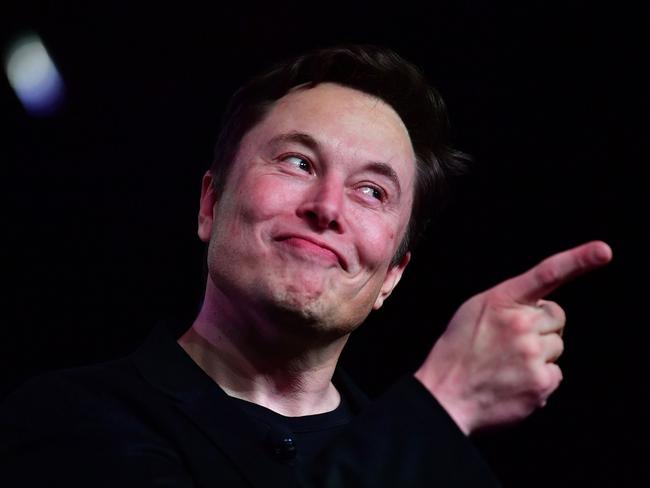 (FILES) In this file photo Tesla CEO Elon Musk speaks during the unveiling of the Tesla Model Y in Hawthorne, California on March 14, 2019. - Electric carmaker Tesla has crowned its brash billionaire founder and CEO Elon Musk with a new title: Technoking. And Zach Kirkhorn, the company's chief financial officer, will now be known as "Master of Coin," Tesla said on March 15, 2021 in a filing with the Securities and Exchange Commission (SEC). (Photo by Frederic J. BROWN / AFP)