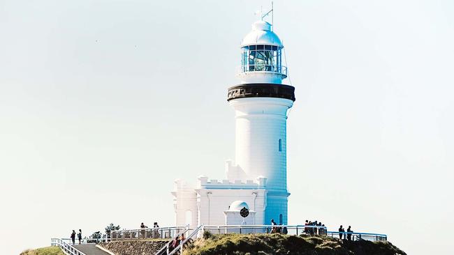 Lighthouse at Byron Bay. Picture: Justine Walpole