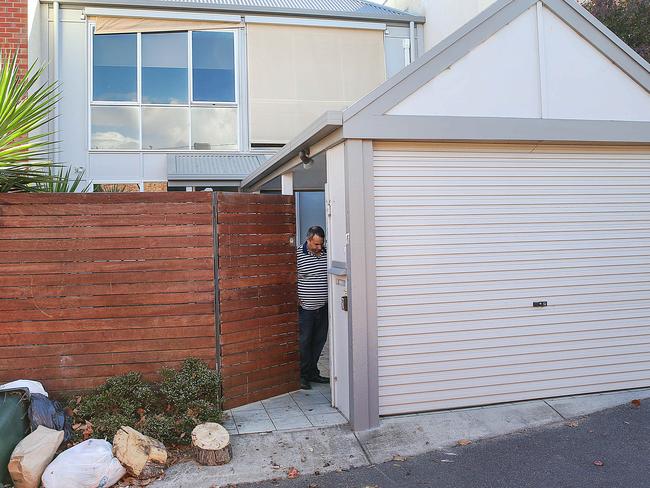 The Shands Lane property in North Melbourne. Picture: Ian Currie