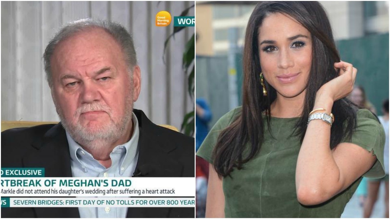 Actress Meghan Markle is ‘ghosting’ her dad Thomas, he says. Picture: Ray Tamarra/Getty Images