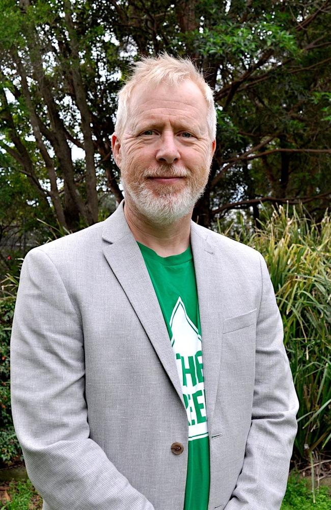 Paul Wade, Ward 5, The Greens. Picture: Supplied