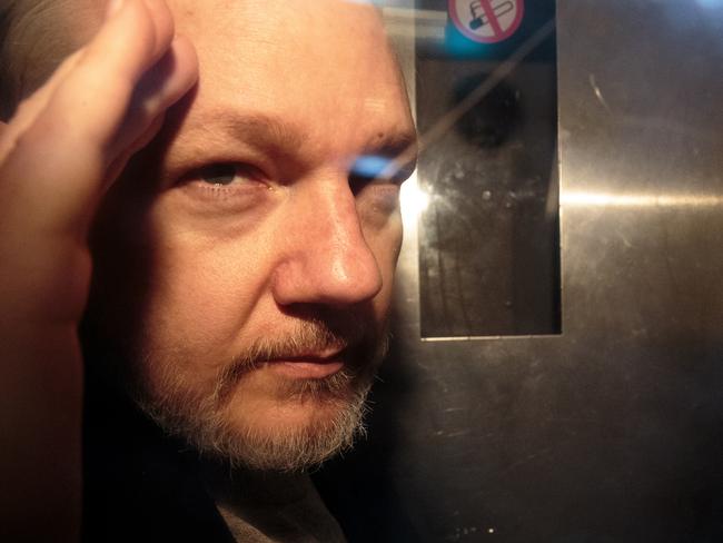 Mr Assange was exiled at the Ecuadorean Embassy in London for seven years and has been in a UK high-security prison for five years. Picture: Jack Taylor/Getty Images
