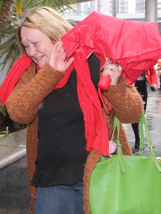 A woman believed to be his mother was seen leaving court.