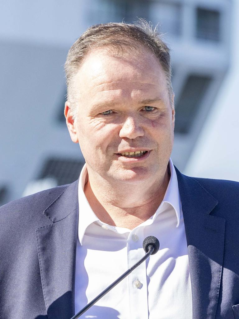 Port of Brisbane chief executive Neil Stephens said it was a challenging time for the motor vehicle industry in Australia. Picture: Richard Walker