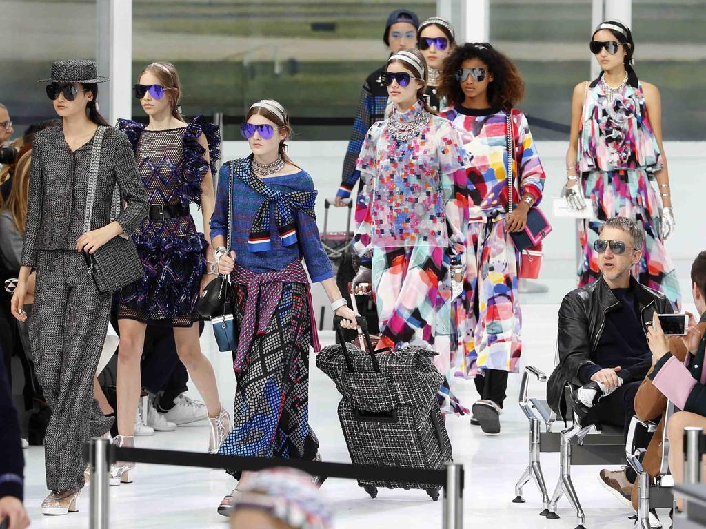Chanel Airlines takes flight at Paris Fashion Week | news.com.au ...