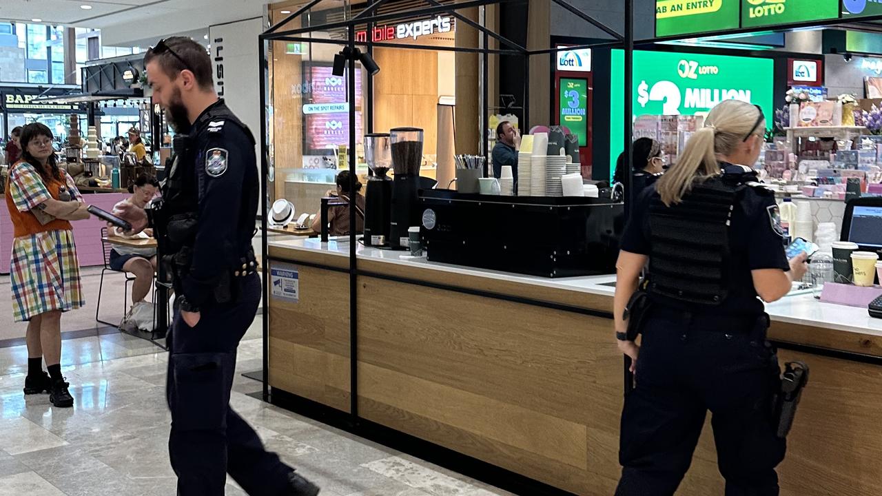 Police presence has been bolstered at Queensland shopping centres following the deadly Sydney attack.