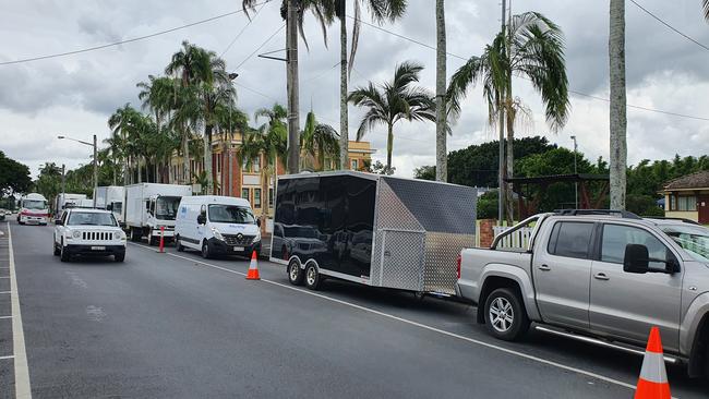 Crews for a new Netflix series have converged on the Lismore CBD.