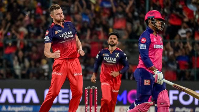 Josh Hazlewood is one of the Aussie players in the IPL. Picture: AFP