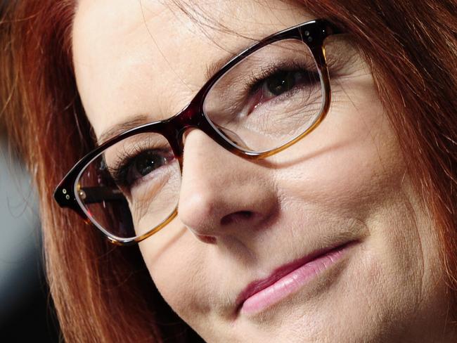 Prime Minister Julia Gillard and federal Member for Reid John Murphy sit down for a talk with the Inner west courier at Bar Biscotti at North Strathfield.