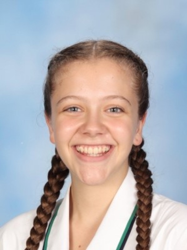 Helensvale State High School 2025 Captain Olivia Briggs. Picture: Supplied