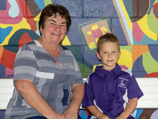 MFY23MACKAY Homebush State School Prep Teacher: Mrs Sandra Matsen, Clancy Picture: Michaela Harlow