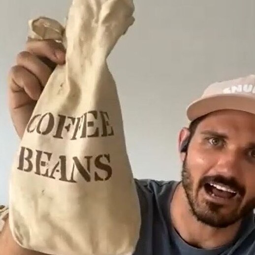 The coffee beans from the island. Picture: Supplied