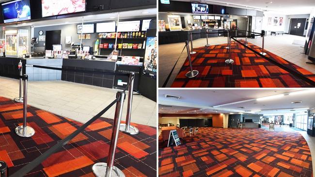 The view from inside the Majestic Cinemas and Event Centre Nambour before the venue closed. Picture: Patrick Woods