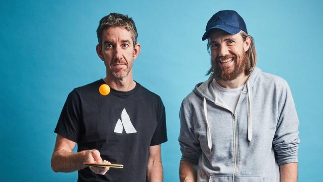 Scott Farquhar (left) and Mike Cannon-Brookes.