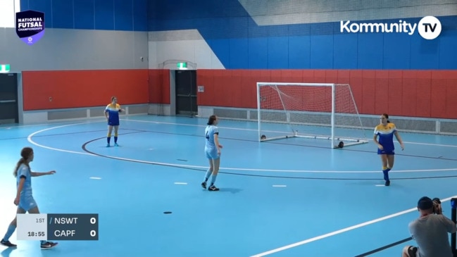 Replay: Football Australia National Futsal Championships Day 5 - NSW Thunder v Capital Football (U17 girls GF)