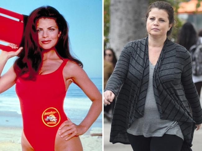 Yasmine Bleeth played Caroline Holden in the series from 1993 - 1997. Picture: BackGrid; Supplied