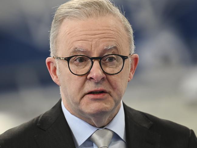 CANBERRA, Australia - NewsWire Photos - June 28, 2024: The Prime Minister, Anthony Albanese, and Minister for Sport Anika Wells, visit the Australian Institute of Sport Campus to announce further funding. Picture: NewsWire / Martin Ollman