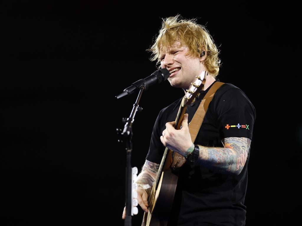 Ed Sheeran Sydney, Melbourne, Brisbane Pictures The Courier Mail