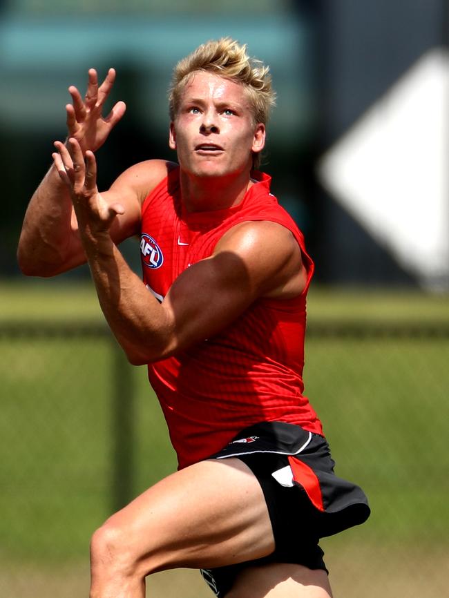 Isaac Heeney returned from injury against Gold Coast.