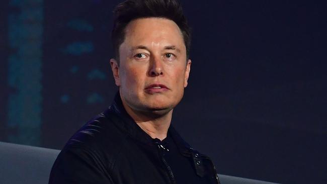 Elon Musk has made a stunning comment about his children at a recent Q&amp;A. Picture: Frederic J. Brown/AFP