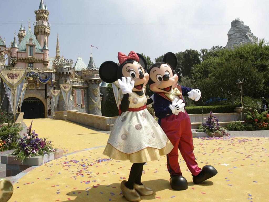 Disney has temporarily closed theme parks in California because of the coronavirus outbreak. Picture: AFP