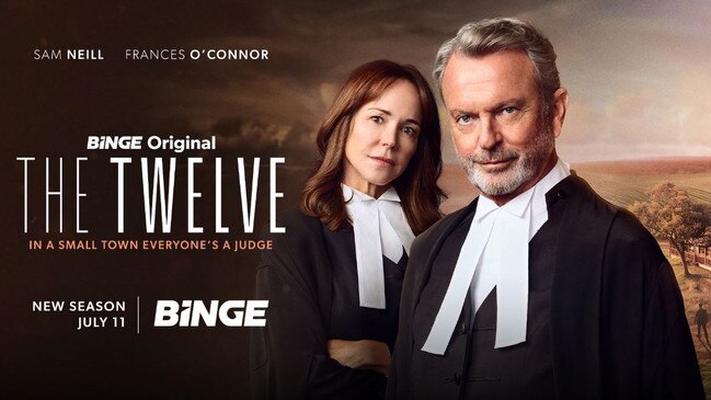 Frances O'Connor joins the cast of The Twelve with Sam Neill.