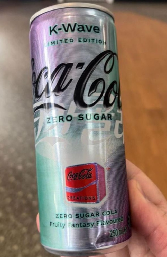 The last launch in the Coca-Cola Creations campaign was a K-pop inspired drink. Picture: Instagram