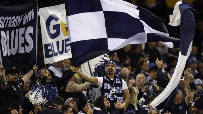 Only 2000 Carlton members will be able to watch the season-opener against Richmond at the MCG. Picture: AAP