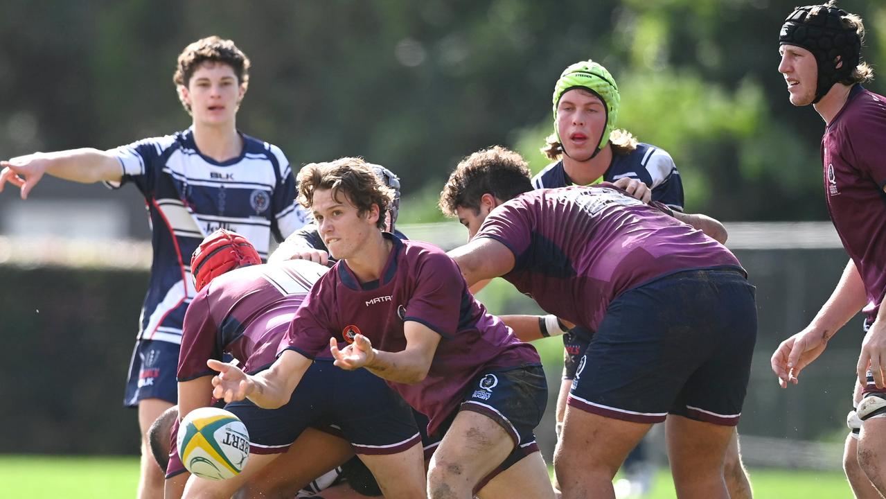 Queensland playing Victoria last year. Picture: Jeremy Piper