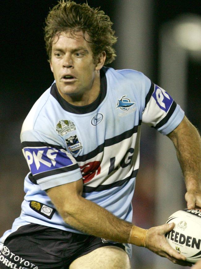 Brett Kimmorley also played 140 games for the Sharks.